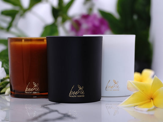 100% Beeswax Candles made with Pure Essential Oils and Cotton Wicks Aromatherapy Candles